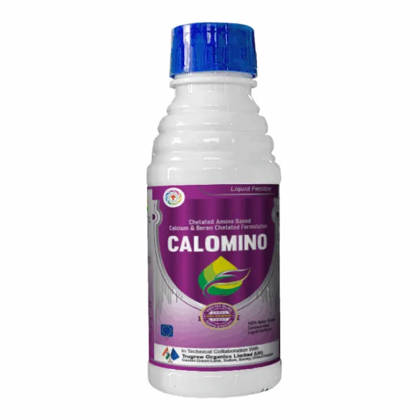 Amino-based liquid fertilizer with calcium and boron