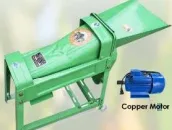 Corn thresher machine for grain processing