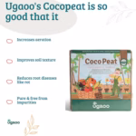 Ugaoo Cocopeat Block 5Kg | Organic Soil Substitute for Home & Garden Plants | 100% Natural Growing Medium - Image 5