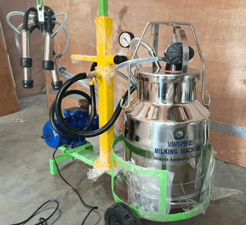 Vinspire Agrotech automatic trolley milker