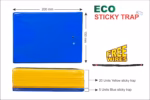 Eco Sticky Trap (Yellow/Blue) – Set of 10 & 25 Boards | GREEN REVOLUTION - Image 4