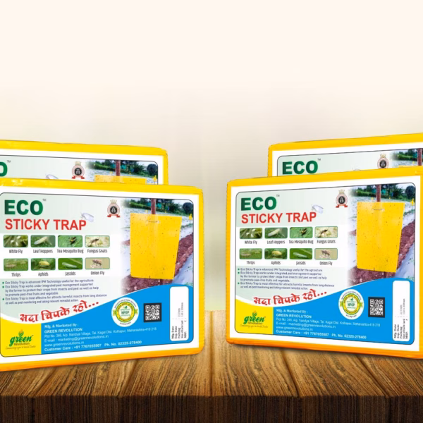 Eco Sticky Trap (Yellow/Blue) – Set of 10 & 25 Boards | GREEN REVOLUTION