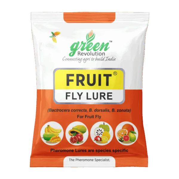 Fruit Fly Lure for Fruit Crops Pack of 10 – PL201 | Green Revolution