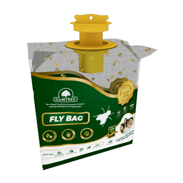Gumtree Fly Bag – Disposable Fly Trap for Houseflies | Non-Toxic & Odor-Based Fly Control Solution