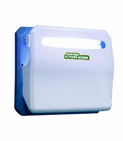 Indoor UV fly catcher for commercial spaces