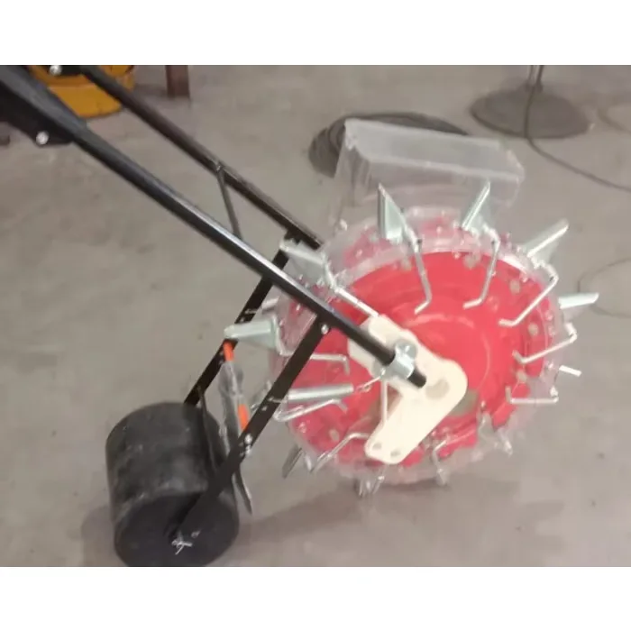 Hand push manual seed sowing machine