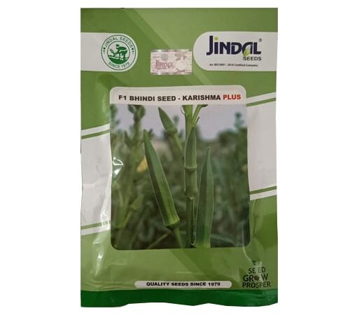 Jindal Hybrid Bhindi Seeds Karishma – 50g