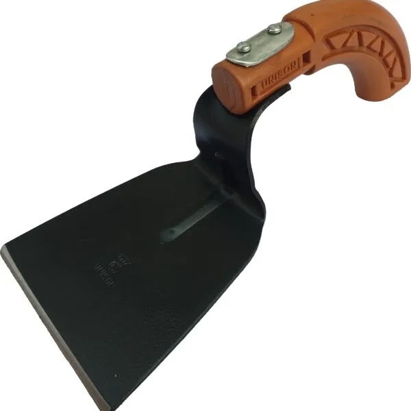 5 inch khurpa with plastic handle.