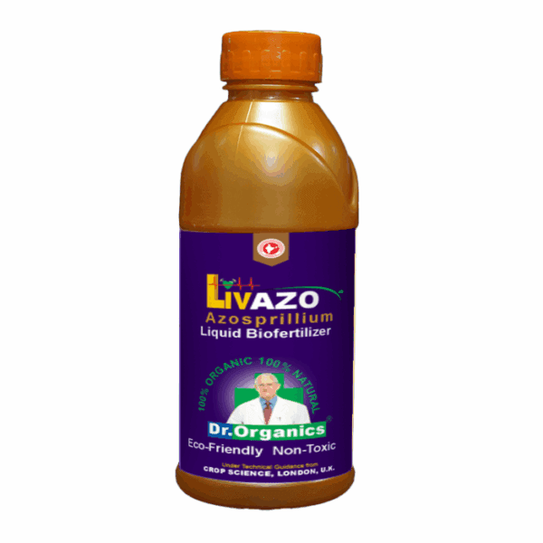 Liv Azo – Azotobacter Bio Fertilizer | Enhance Soil Nitrogen & Crop Growth