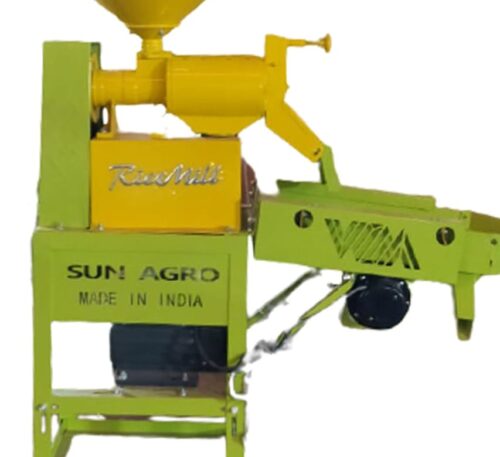 Mini Domestic Rice Mill [Vibrating Type] - 6N40 Model | 3HP | 150 kg/hr Capacity