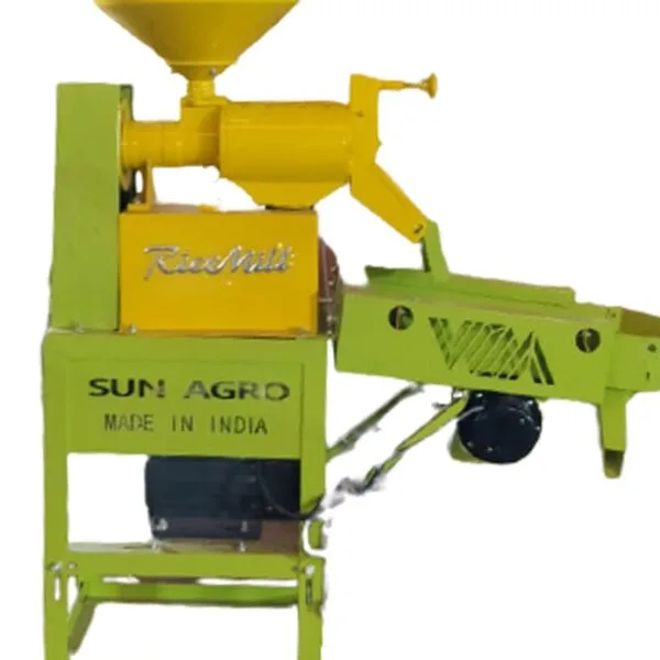 Mini Domestic Rice Mill [Vibrating Type] - 6N40 Model | 3HP | 150 kg/hr Capacity