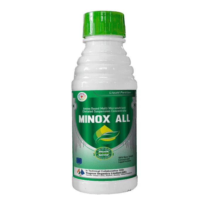 Minox-All Minox All - Amino Based Smart Chelated Liquid Fertilizer | Trugrow Organic Pvt. Ltd. - Image 1