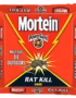 Mortein PowerGard rat kill cake 100g offering one-feed action for effective outdoor rat and rodent control.