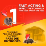 Mortein PowerGard Rat Kill Cake 100g | One Feed Rat Killer | Effective Outdoor Rodent Control - Image 2