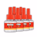 Mortein SmartPlus Mosquito Repellent Refill 45ml x 6 (Buy 4 Get 2 Free) | Fits All Machines | Long-Lasting Mosquito Protection