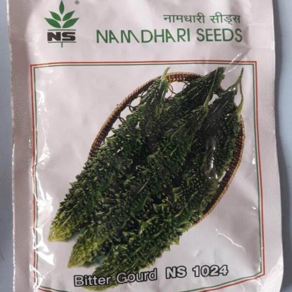 Namdhari Seeds Bittergourd NS 1024 (F1) – Long Spindle Hybrid Seeds | High Yield Bitter Gourd