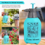 National 2 Litre Multipurpose Hand Sprayer | Classic Hand-Powered Water Spray Bottle for Gardening, Sanitising, Car & Bike Wash - Image 4