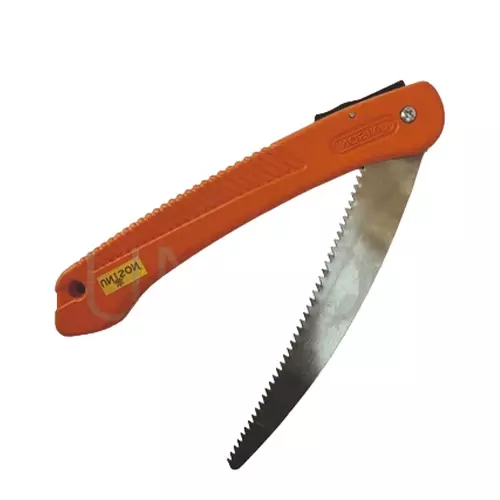 PLASTIC FOLDING HANDLE Folding Pruning Saw with Plastic Handle | Compact Tree & Branch Cutting Tool - Image 1