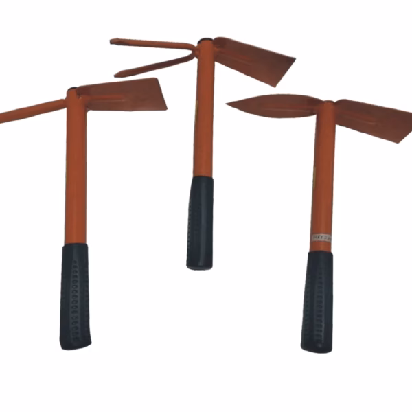 HOES (Single Prong, Double Prong, Hoe Trowel) Set of 3 PCS | Unison Engineering Industries | Durable Gardening Tools