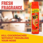 HIT Crawling Insect Killer Cockroach Killer Spray | Instant Kill | Deep-Reach Nozzle | Fresh Fragrance, 700ml - Image 4