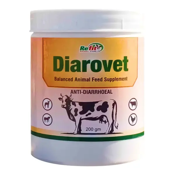 Diarovet by Refit – Herbal Anti-Diarrhoeal Powder for Cattle & Livestock