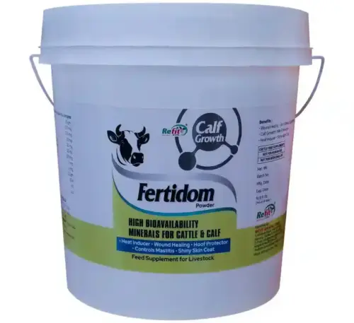 Fertidom feed supplement for milk and poultry
