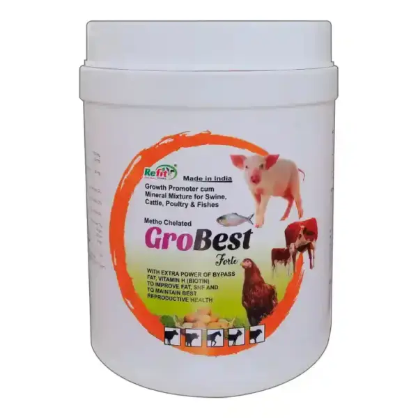 Grobest Forte – Metho-Chelated Mineral Supplement for Livestock & Poultry