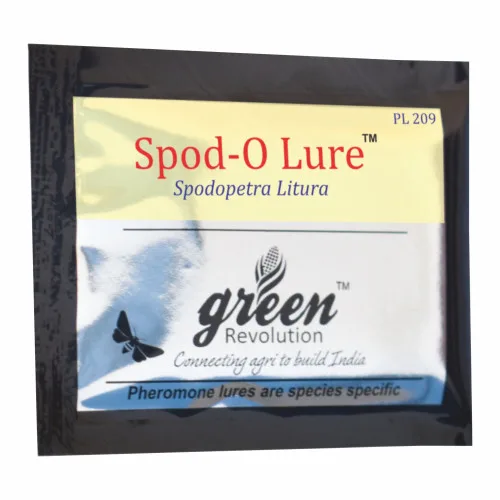 SPOD-O-LURE attractant for chilli and gram crops.
