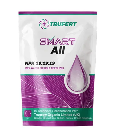 Water-soluble balanced NPK fertilizer for crops