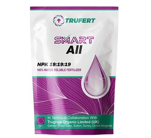 Water-soluble balanced NPK fertilizer for crops