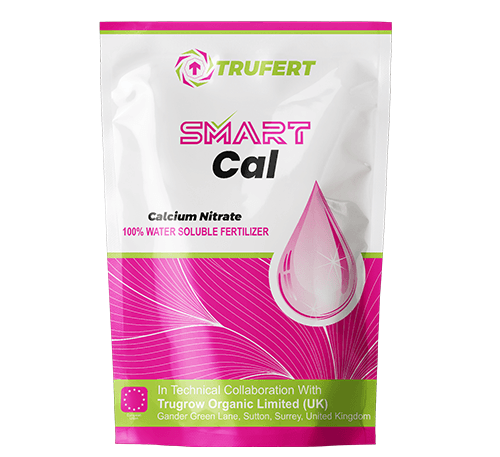 Water-soluble calcium nitrate fertilizer for crops