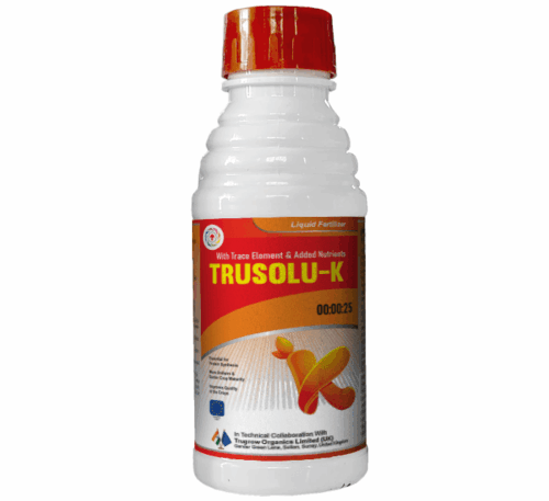 Liquid potassium fertilizer for crops