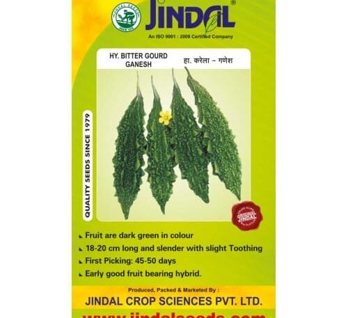 Jindal Ganesh bitter gourd hybrid seeds 50g