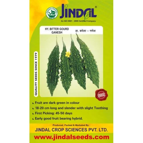 Jindal Ganesh bitter gourd hybrid seeds 50g