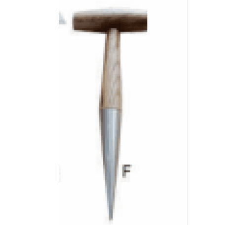 C163 Flora garden hand hoe khurpa heavy dibber