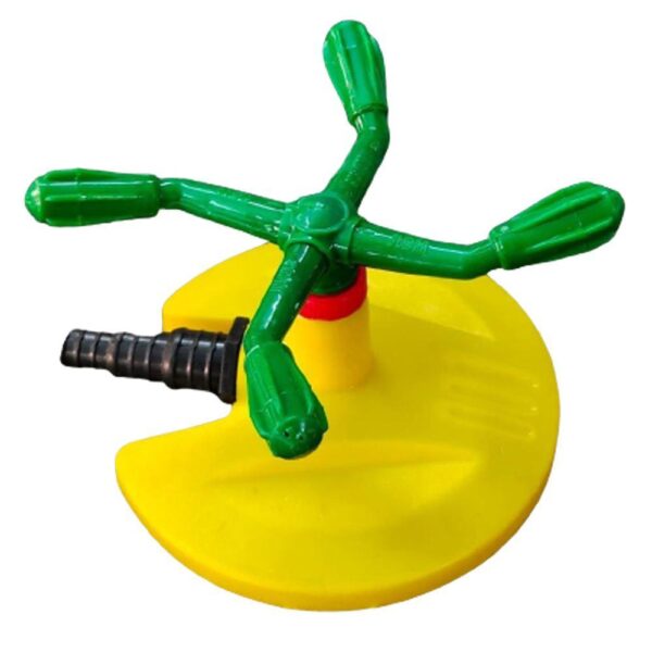 4 Arms Sprinkler | Heavy Duty Garden & Agricultural Water Sprinkler for Lawn, Crop & Field Irrigation