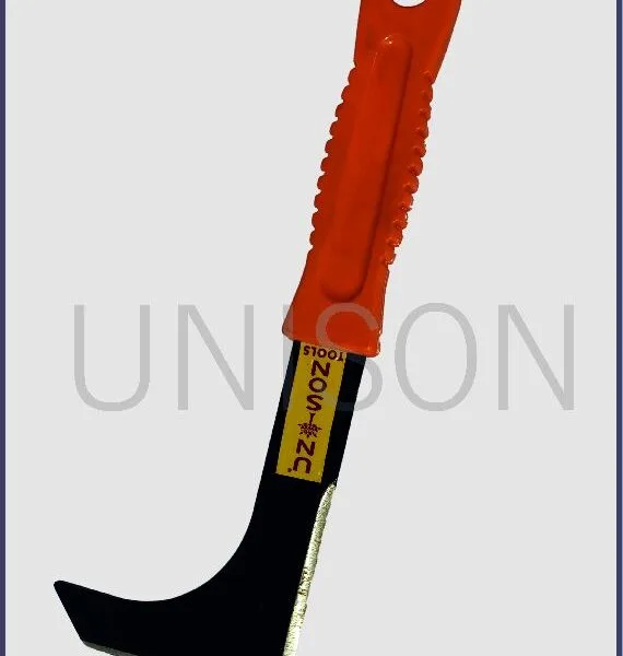 L type hand weeder for weed removal