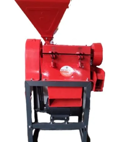 3 HP huller rice mill with 250 kg/hr paddy processing capacity.