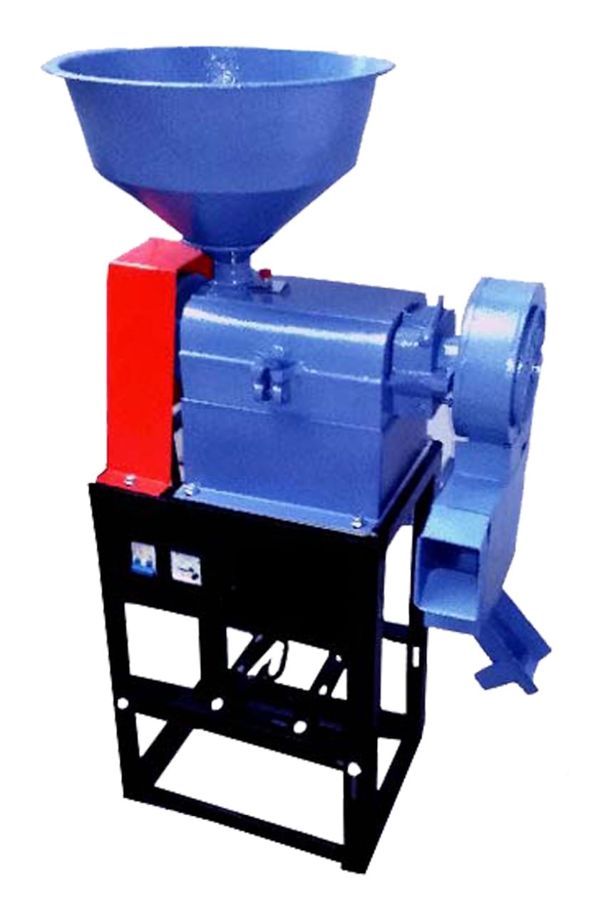 huller-type-domestic-rice-mill-with-fan HULLER Type Domestic Rice Mill With Fan – 3HP | Sun 6N80 Vibrating Model - Image 1