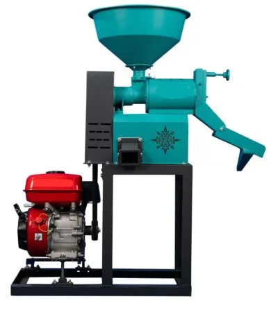 : Mini Rice Mill 6N40-E – 5HP Petrol/Diesel Engine | 150 kg/hr Capacity