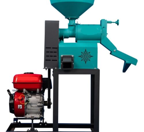 : Mini Rice Mill 6N40-E – 5HP Petrol/Diesel Engine | 150 kg/hr Capacity