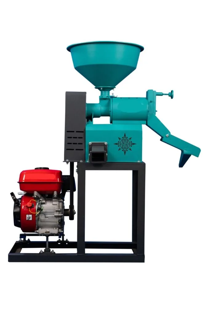 : Mini Rice Mill 6N40-E – 5HP Petrol/Diesel Engine | 150 kg/hr Capacity