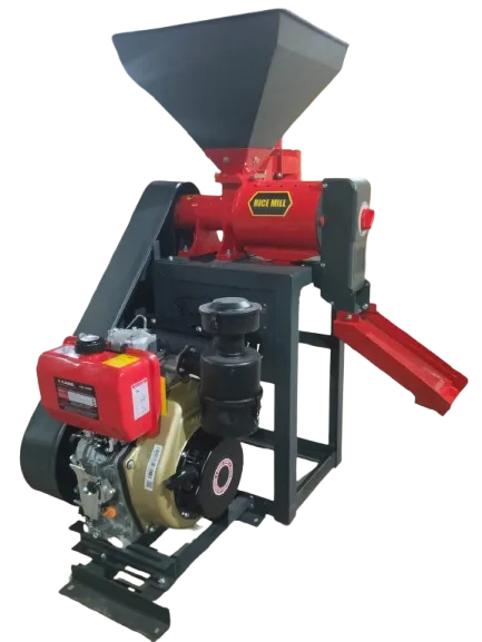 N70 rice mill with KAMA diesel engine electric start
