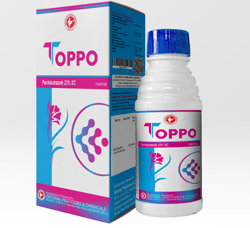 Toppo Paclobutrazol 23% SC plant growth regulator National Pesticides