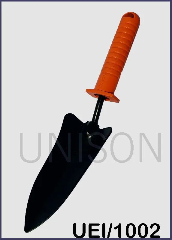 Transplanting trowel for gardening and nursery plants