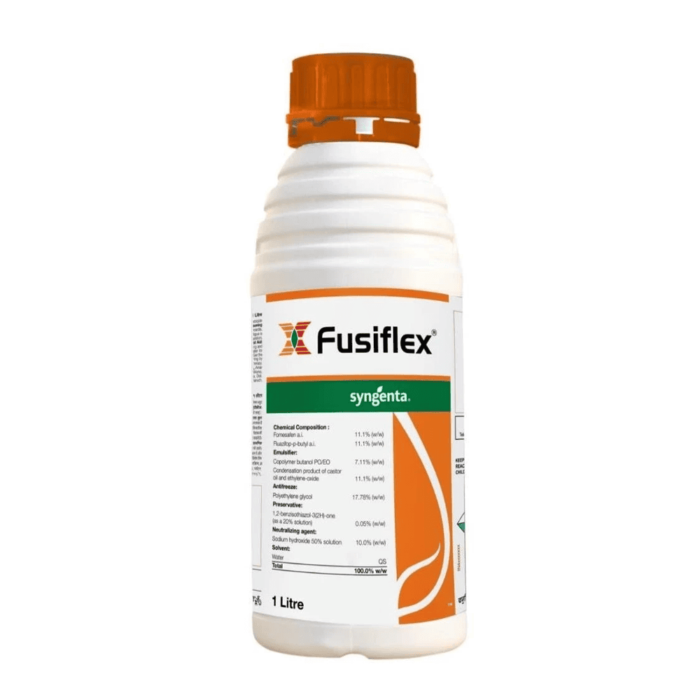 Fusiflex Fusiflex Herbicide (Fluazifop-p-butyl + Fomesafen SL) | Syngenta Broad Spectrum Post-Emergence Herbicide - Image 1