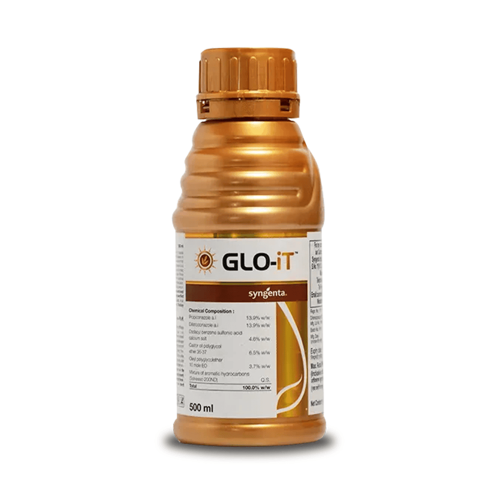 Glo-it Glo-It Fungicide (Propiconazole 13.9% + Difenoconazole 13.9% EC) | Syngenta Broad Spectrum Fungicide - Image 1