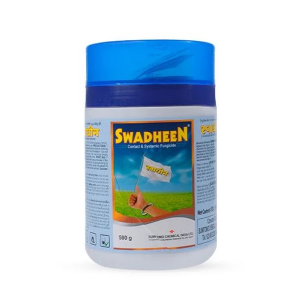 Swadheen Fungicide – Tebuconazole 10% + Sulphur 65% WG for Broad Spectrum Disease Control