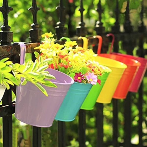 Hanging Basket for Balcony Gardening | Durable Hanging Basket for Plants, Indoor & Outdoor Home Garden Use